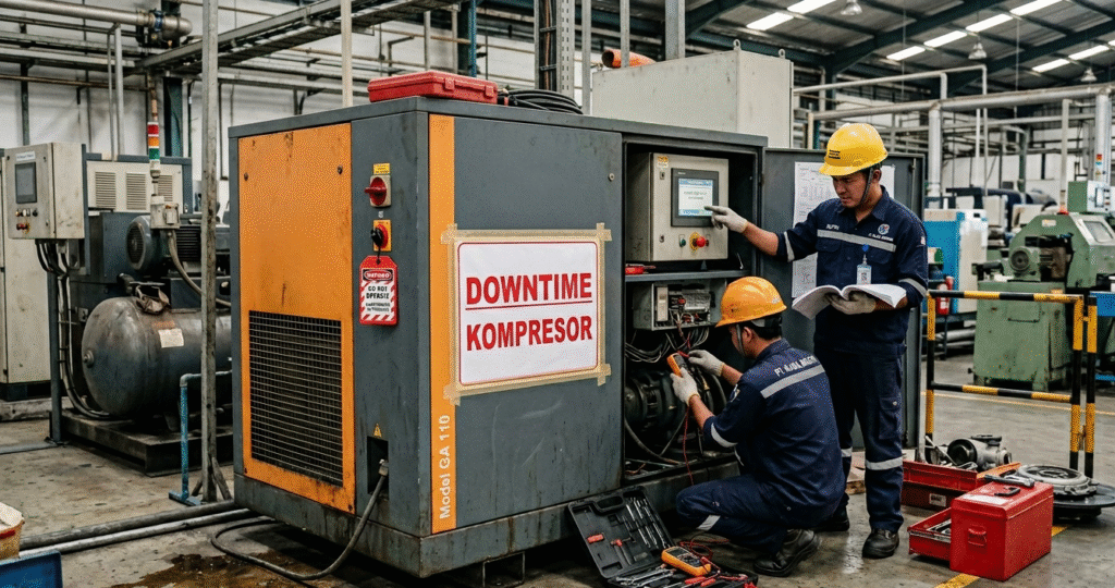 downtime kompresor