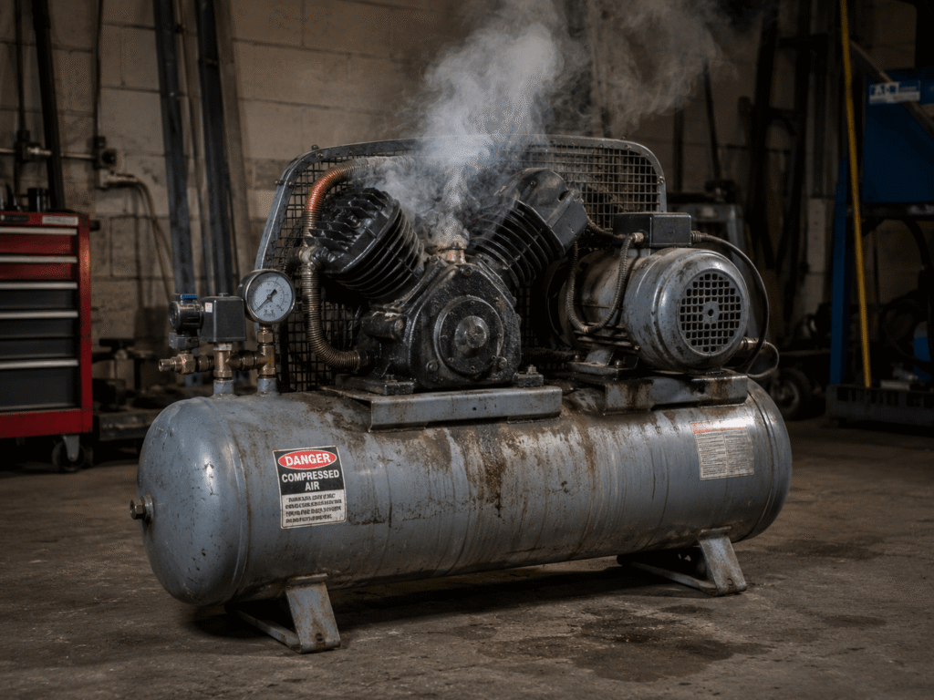 kompresor overheat