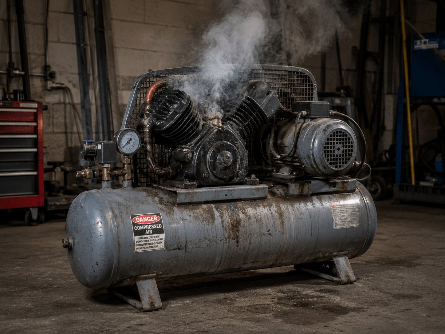 kompresor overheat