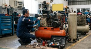 perawatan kompresor industri